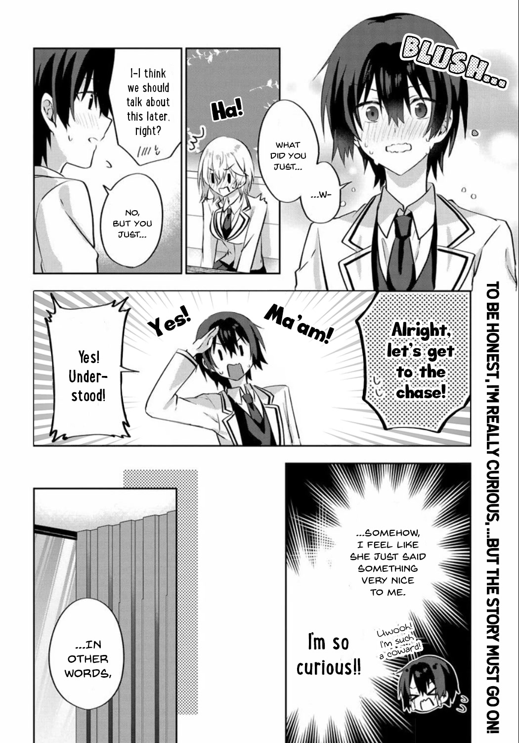 Since I’ve Entered the World of Romantic Comedy Manga, I’ll Do My Best to Make the Losing Heroine Happy Chapter 4.2 page 1 - Chapter 4.2