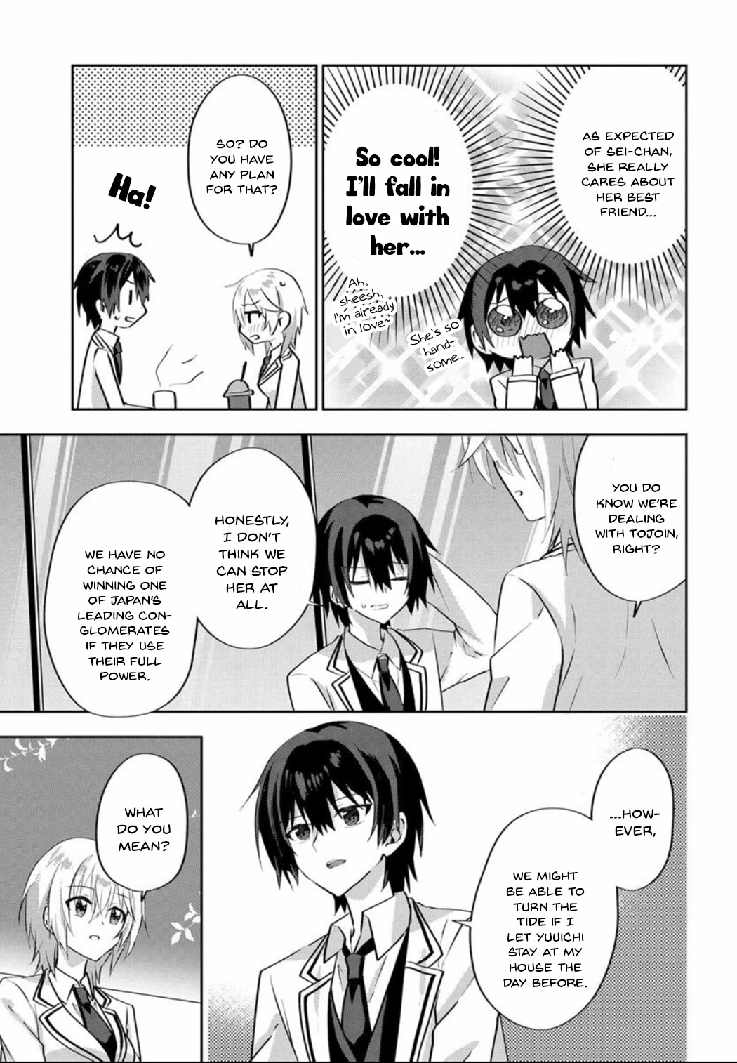 Since I’ve Entered the World of Romantic Comedy Manga, I’ll Do My Best to Make the Losing Heroine Happy Chapter 4.2 page 4 - Chapter 4.2