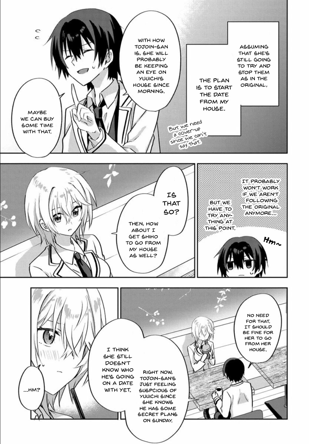 Since I’ve Entered the World of Romantic Comedy Manga, I’ll Do My Best to Make the Losing Heroine Happy Chapter 4.2 page 6 - Chapter 4.2