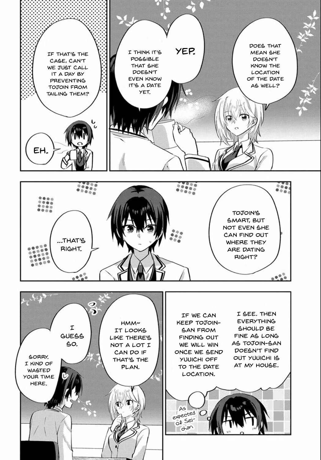 Since I’ve Entered the World of Romantic Comedy Manga, I’ll Do My Best to Make the Losing Heroine Happy Chapter 4.2 page 7 - Chapter 4.2