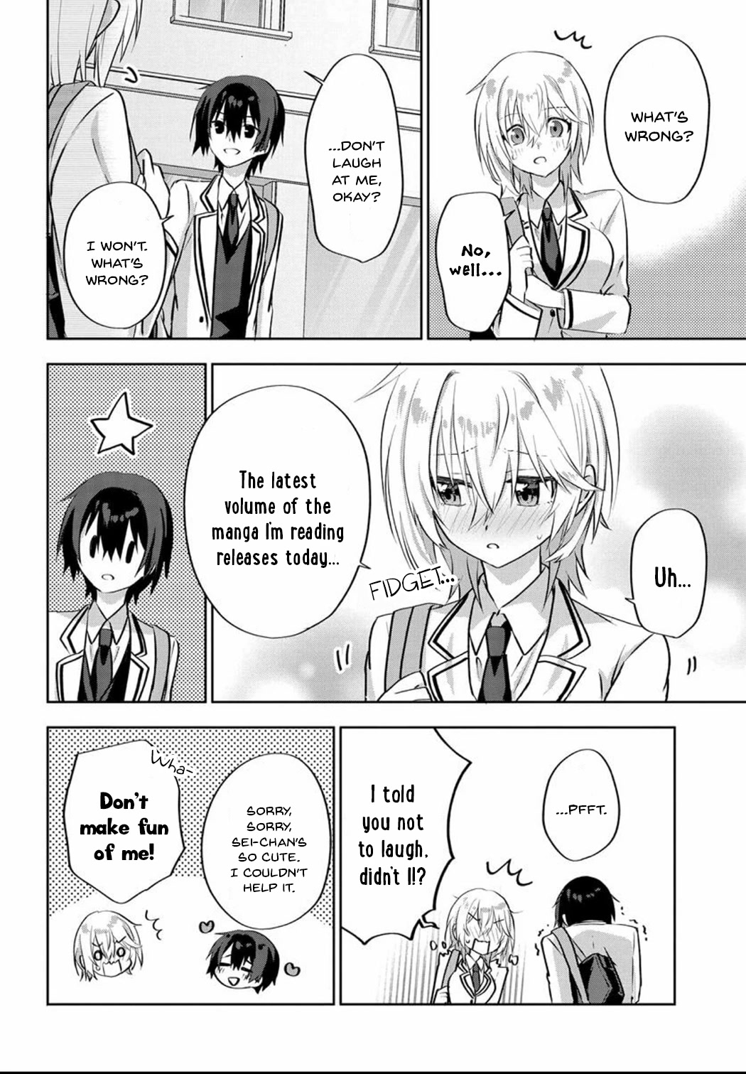 Since I’ve Entered the World of Romantic Comedy Manga, I’ll Do My Best to Make the Losing Heroine Happy Chapter 4.2 page 9 - Chapter 4.2