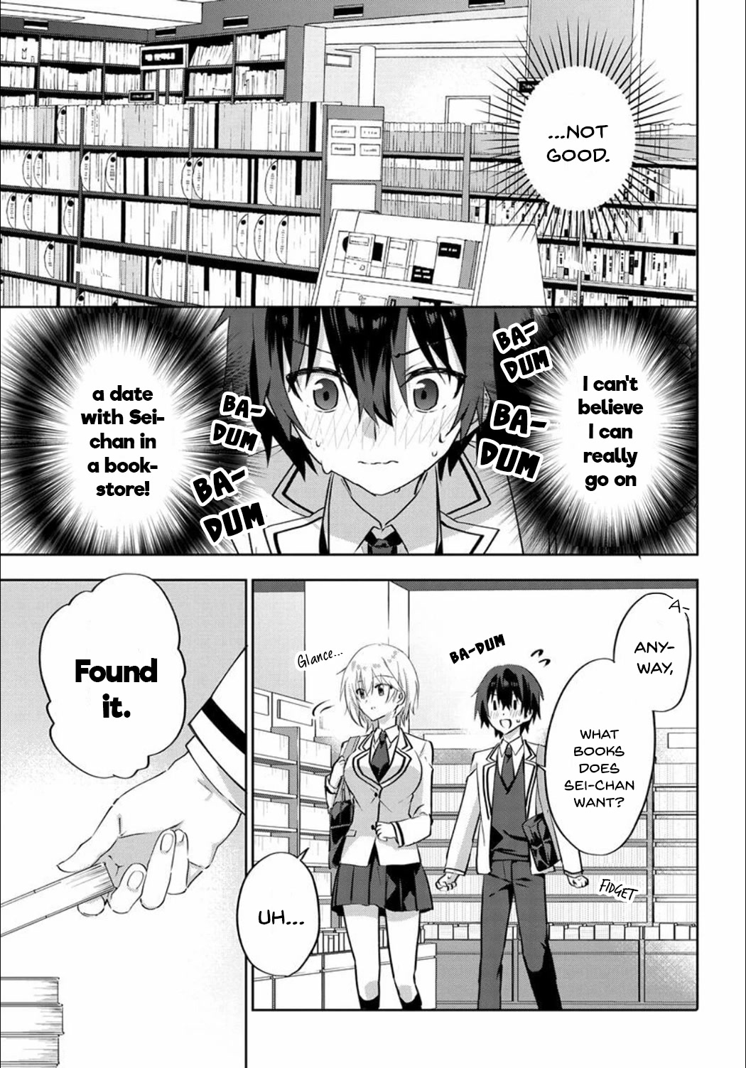 Since I’ve Entered the World of Romantic Comedy Manga, I’ll Do My Best to Make the Losing Heroine Happy Chapter 5.1 page 1 - Chapter 5.1