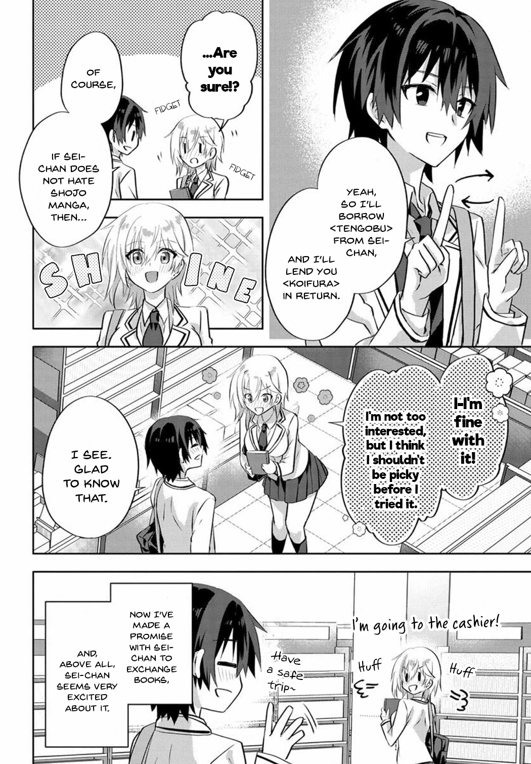 Since I’ve Entered the World of Romantic Comedy Manga, I’ll Do My Best to Make the Losing Heroine Happy Chapter 5.1 page 10 - Chapter 5.1