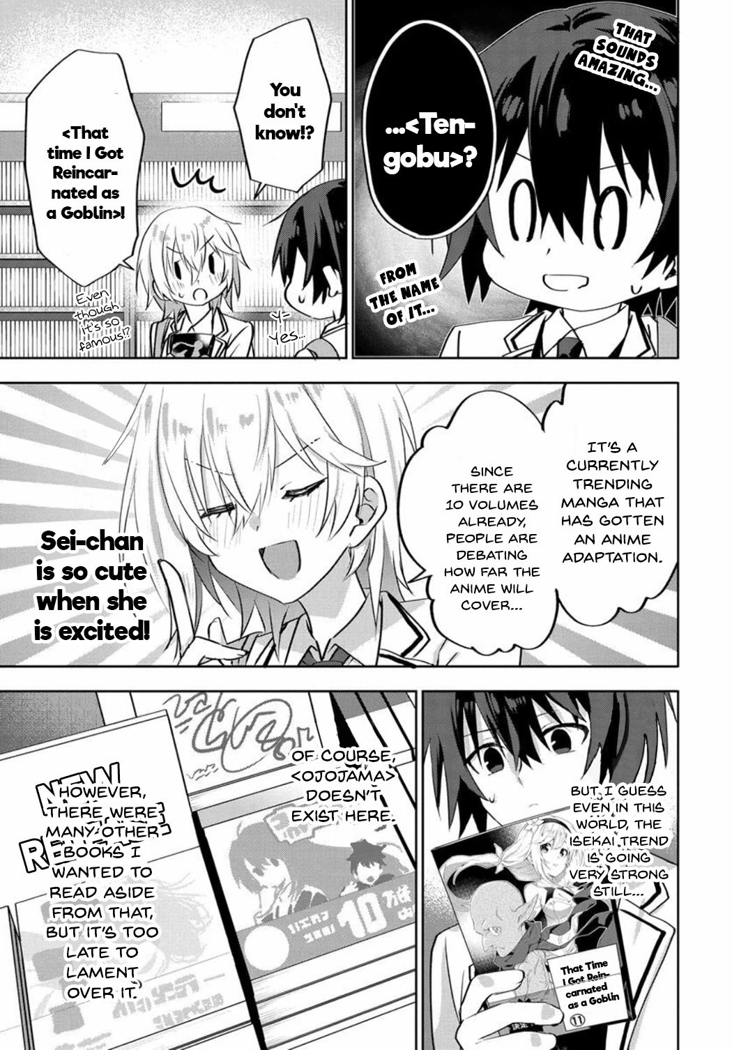 Since I’ve Entered the World of Romantic Comedy Manga, I’ll Do My Best to Make the Losing Heroine Happy Chapter 5.1 page 3 - Chapter 5.1