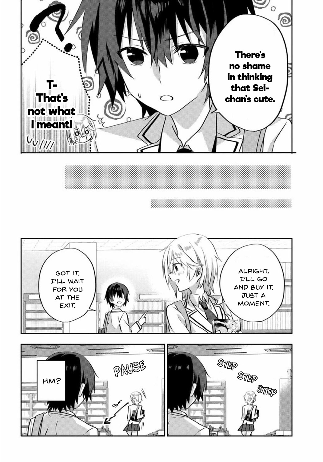 Since I’ve Entered the World of Romantic Comedy Manga, I’ll Do My Best to Make the Losing Heroine Happy Chapter 5.1 page 6 - Chapter 5.1