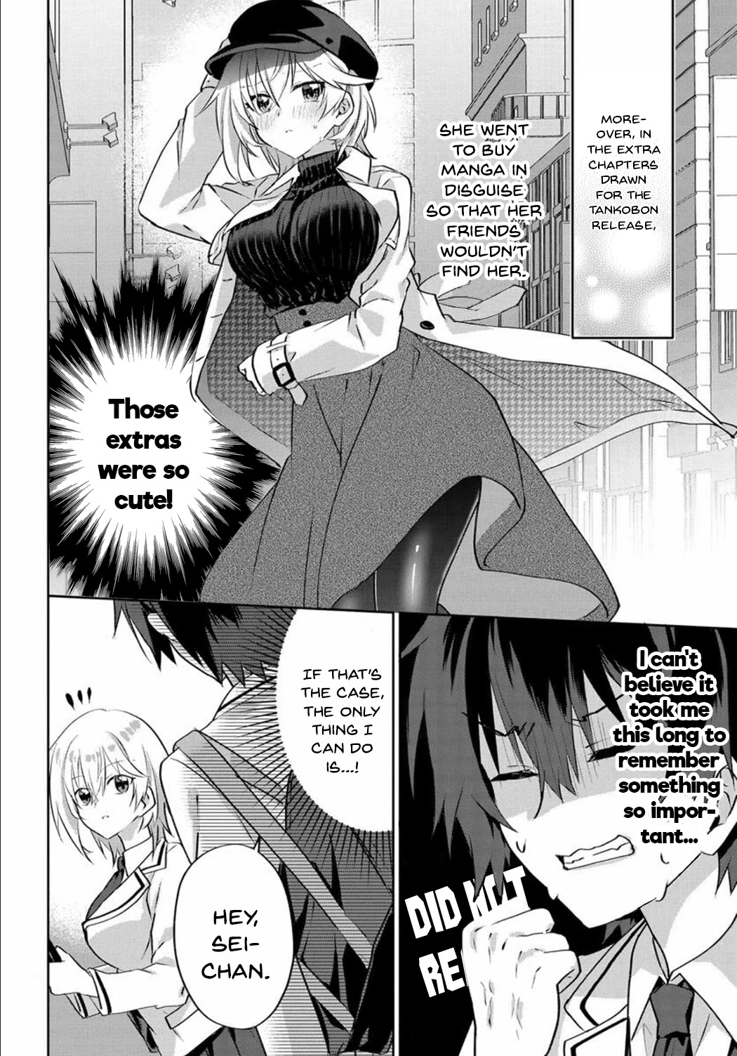 Since I’ve Entered the World of Romantic Comedy Manga, I’ll Do My Best to Make the Losing Heroine Happy Chapter 5.1 page 8 - Chapter 5.1