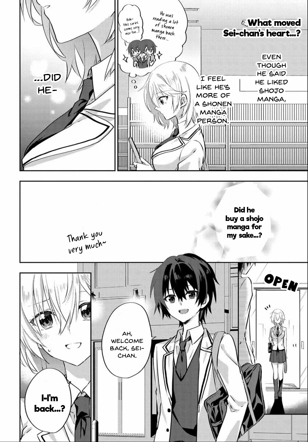 Since I’ve Entered the World of Romantic Comedy Manga, I’ll Do My Best to Make the Losing Heroine Happy Chapter 5.2 page 1 - Chapter 5.2