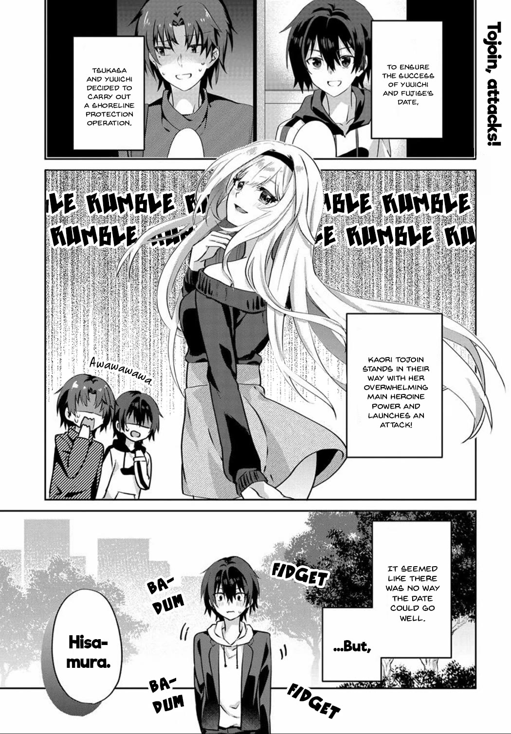 Since I’ve Entered the World of Romantic Comedy Manga, I’ll Do My Best to Make the Losing Heroine Happy Chapter 6.1 page 1 - Chapter 6.1