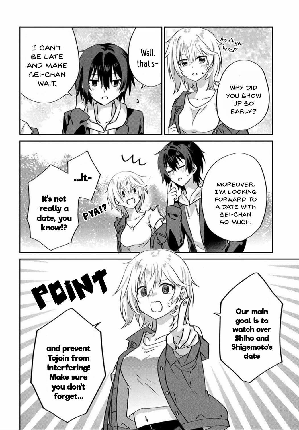 Since I’ve Entered the World of Romantic Comedy Manga, I’ll Do My Best to Make the Losing Heroine Happy Chapter 6.1 page 12 - Chapter 6.1
