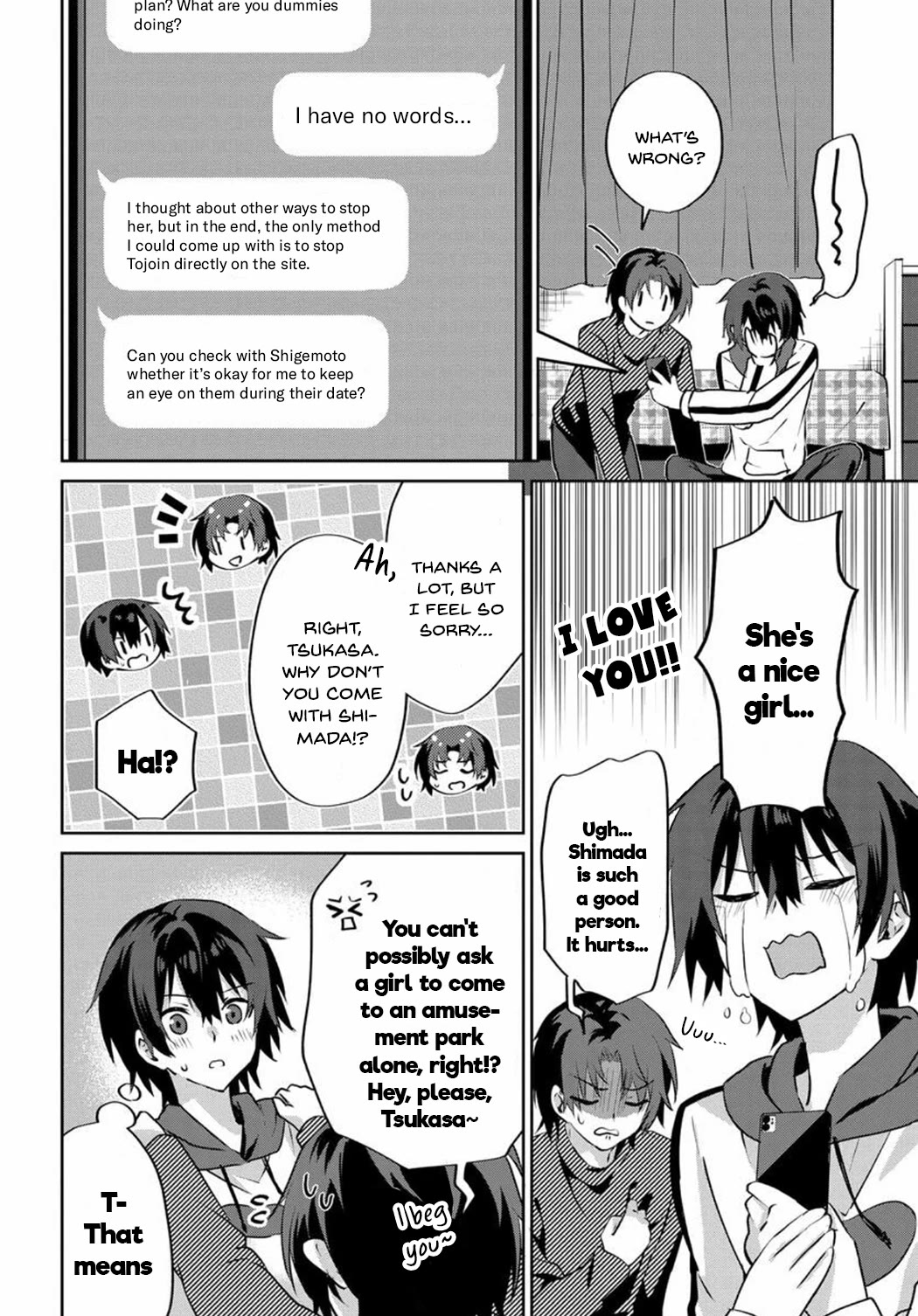 Since I’ve Entered the World of Romantic Comedy Manga, I’ll Do My Best to Make the Losing Heroine Happy Chapter 6.1 page 6 - Chapter 6.1