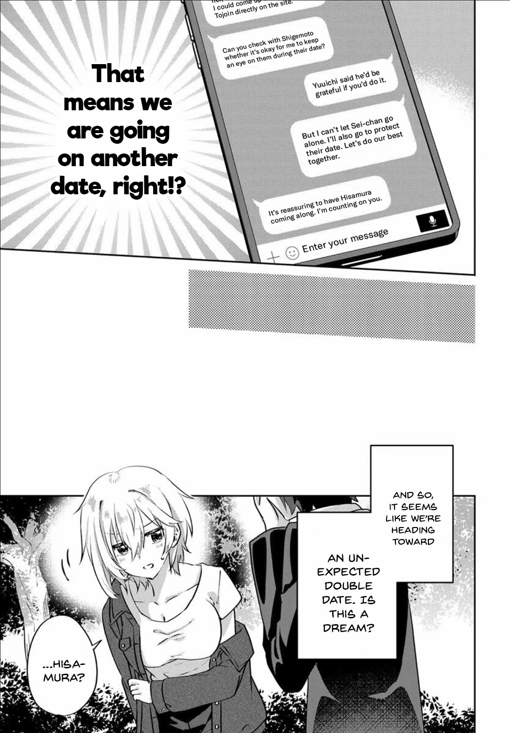 Since I’ve Entered the World of Romantic Comedy Manga, I’ll Do My Best to Make the Losing Heroine Happy Chapter 6.1 page 7 - Chapter 6.1