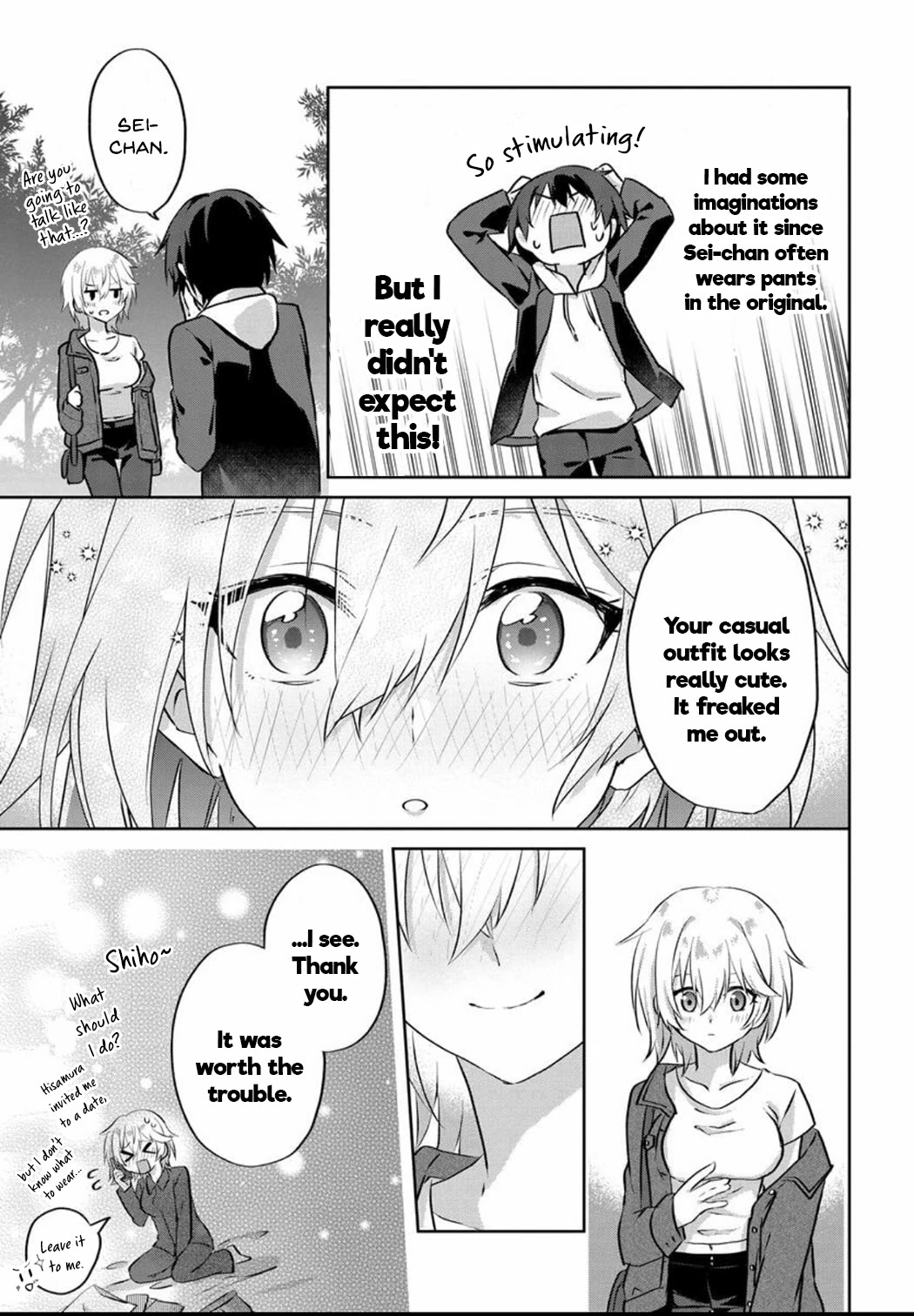 Since I’ve Entered the World of Romantic Comedy Manga, I’ll Do My Best to Make the Losing Heroine Happy Chapter 6.1 page 9 - Chapter 6.1