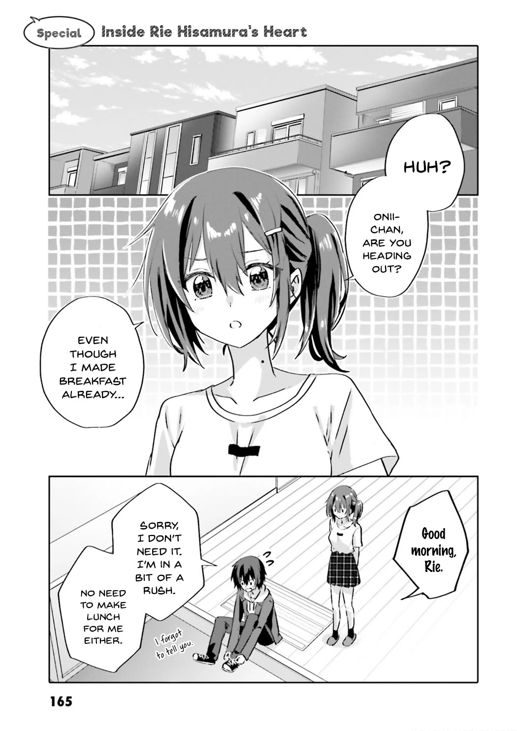 Since I’ve Entered the World of Romantic Comedy Manga, I’ll Do My Best to Make the Losing Heroine Happy Chapter 6.5 page 1 - Chapter 6.5: Vol.1 Extras