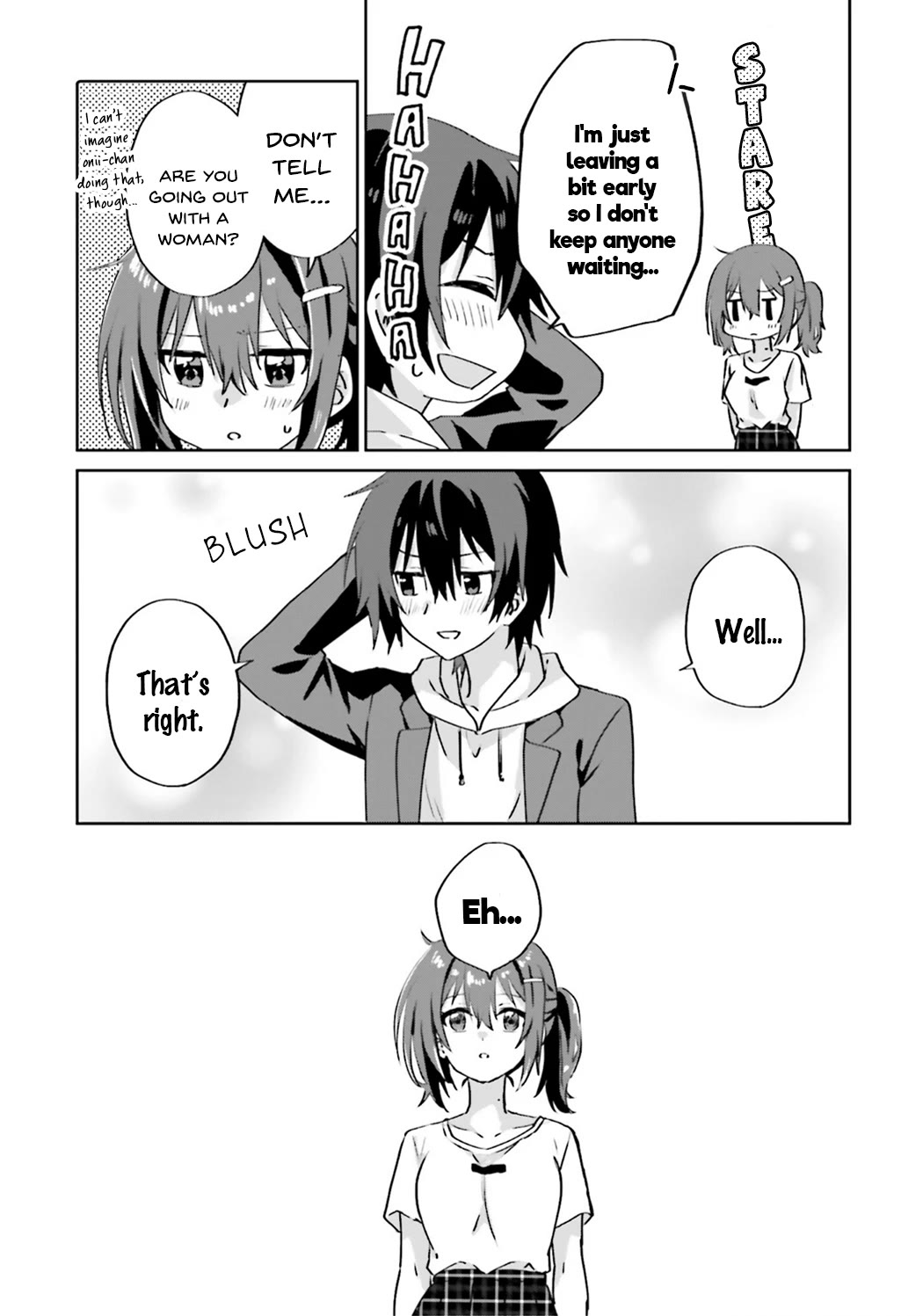 Since I’ve Entered the World of Romantic Comedy Manga, I’ll Do My Best to Make the Losing Heroine Happy Chapter 6.5 page 3 - Chapter 6.5: Vol.1 Extras