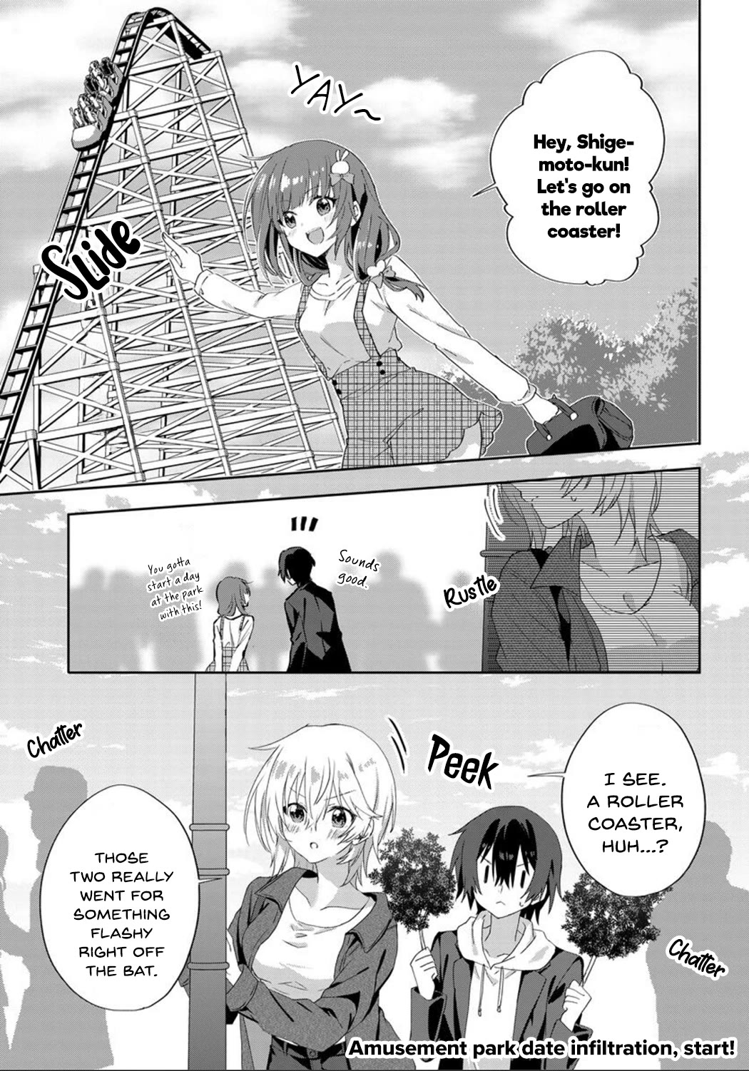 Since I’ve Entered the World of Romantic Comedy Manga, I’ll Do My Best to Make the Losing Heroine Happy Chapter 7.1 page 1 - Chapter 7.1