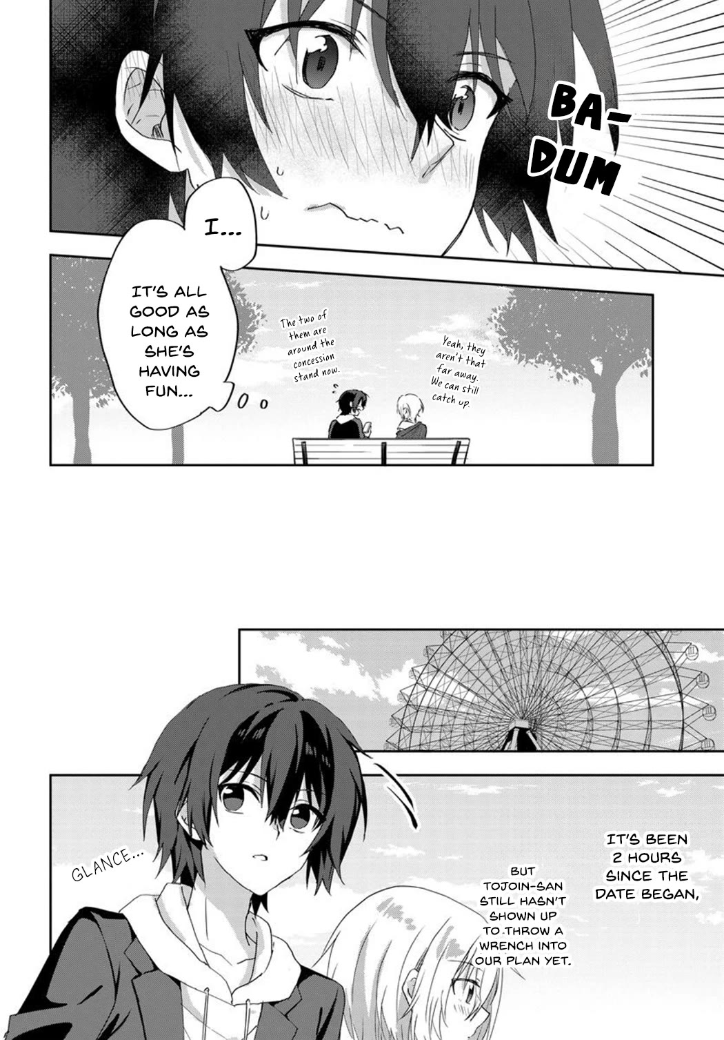 Since I’ve Entered the World of Romantic Comedy Manga, I’ll Do My Best to Make the Losing Heroine Happy Chapter 7.1 page 10 - Chapter 7.1