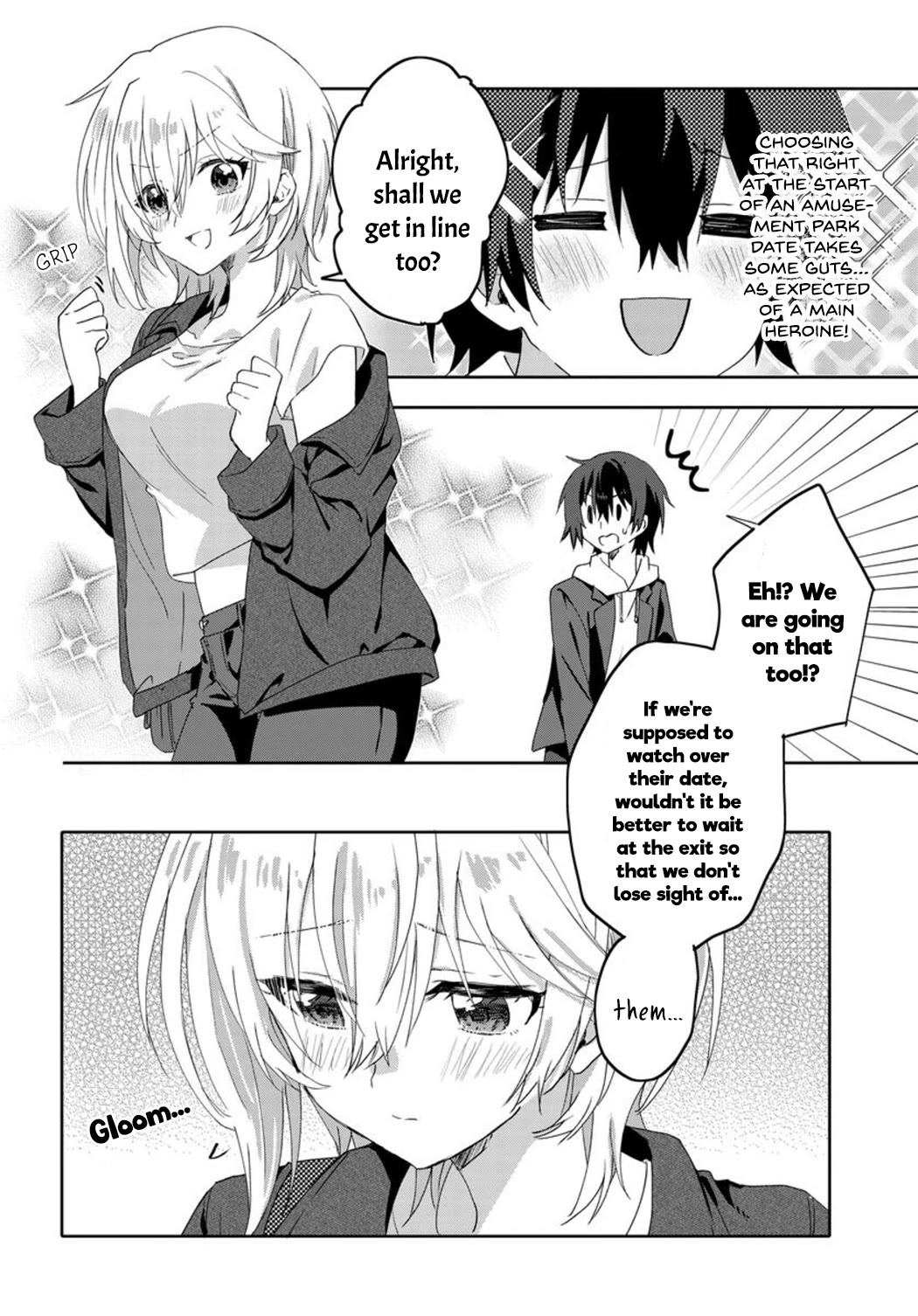 Since I’ve Entered the World of Romantic Comedy Manga, I’ll Do My Best to Make the Losing Heroine Happy Chapter 7.1 page 2 - Chapter 7.1