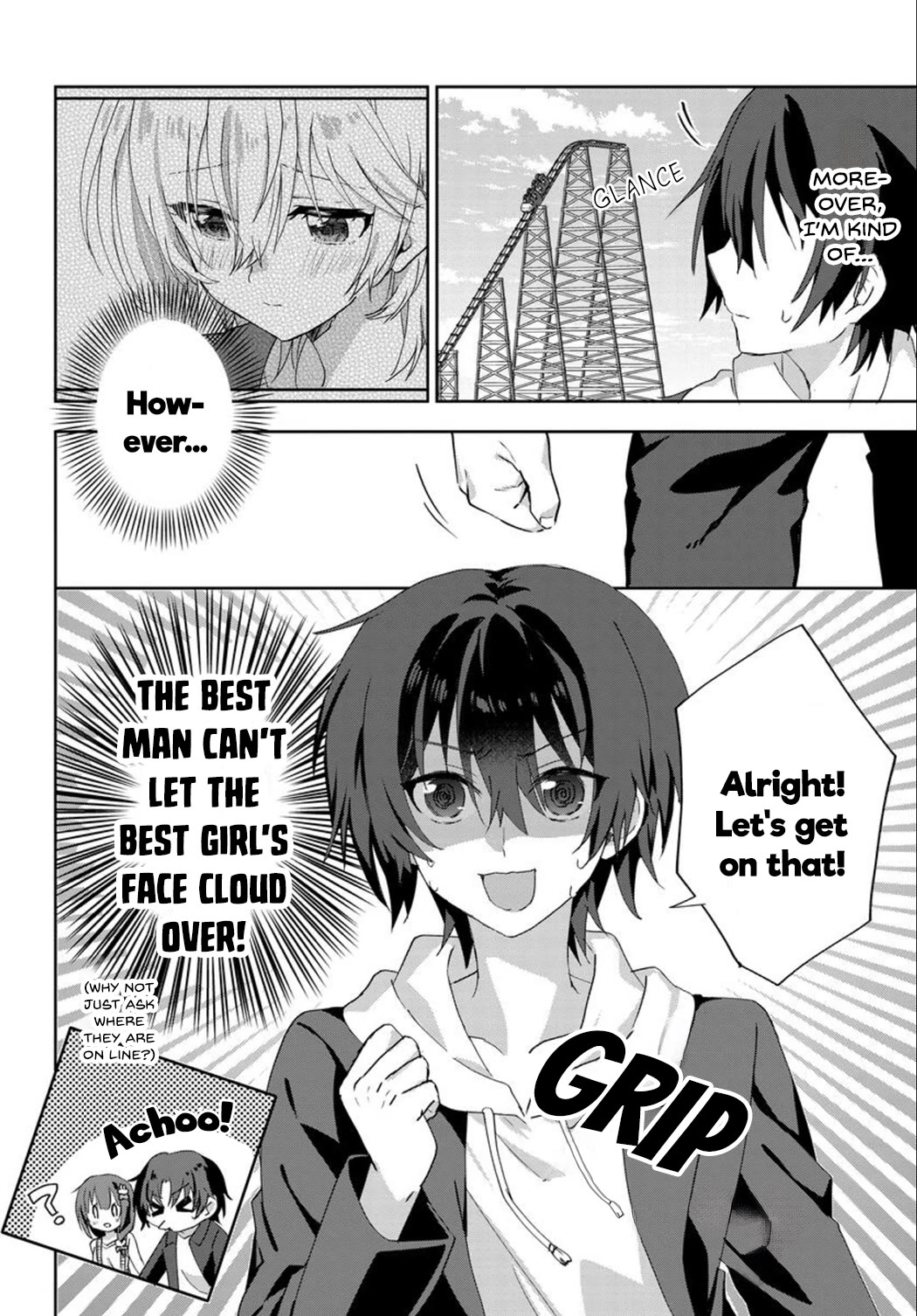 Since I’ve Entered the World of Romantic Comedy Manga, I’ll Do My Best to Make the Losing Heroine Happy Chapter 7.1 page 4 - Chapter 7.1