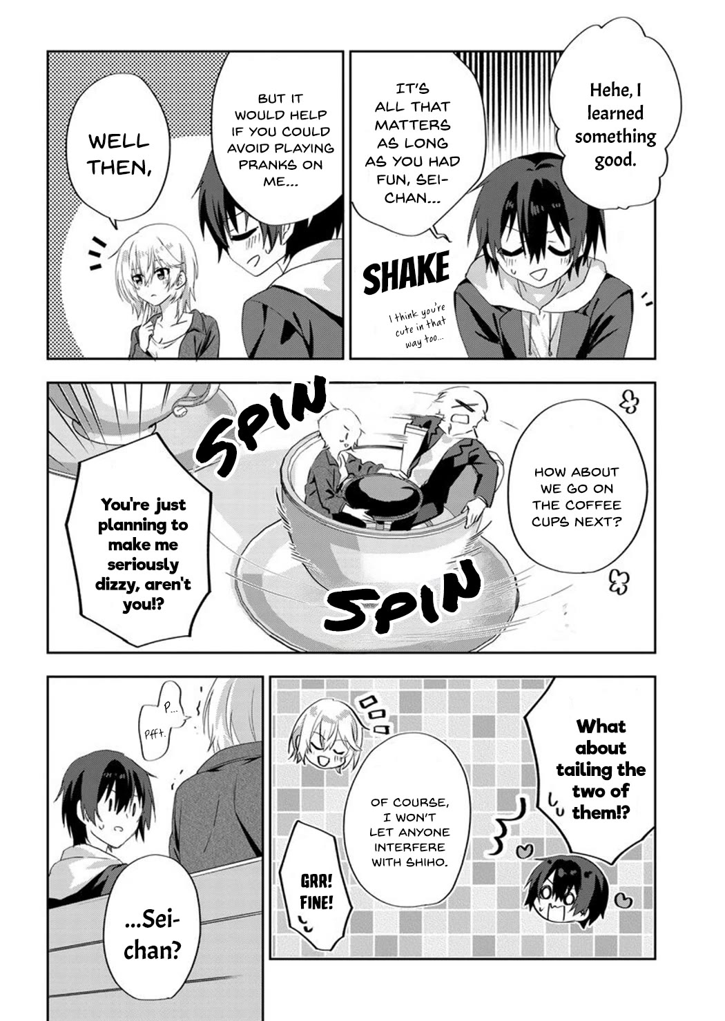 Since I’ve Entered the World of Romantic Comedy Manga, I’ll Do My Best to Make the Losing Heroine Happy Chapter 7.1 page 8 - Chapter 7.1