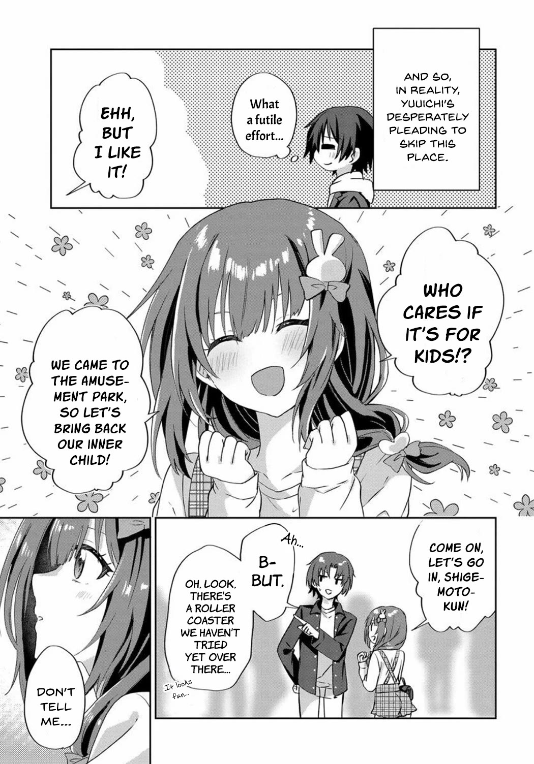 Since I’ve Entered the World of Romantic Comedy Manga, I’ll Do My Best to Make the Losing Heroine Happy Chapter 7.2 page 2 - Chapter 7.2