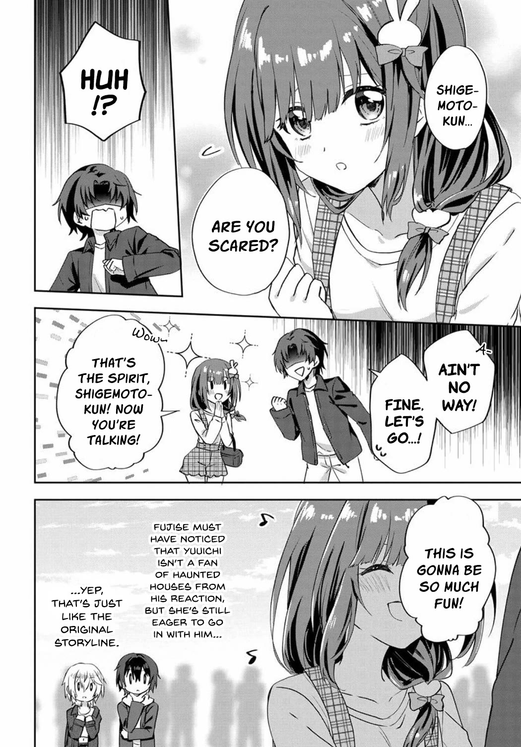 Since I’ve Entered the World of Romantic Comedy Manga, I’ll Do My Best to Make the Losing Heroine Happy Chapter 7.2 page 3 - Chapter 7.2