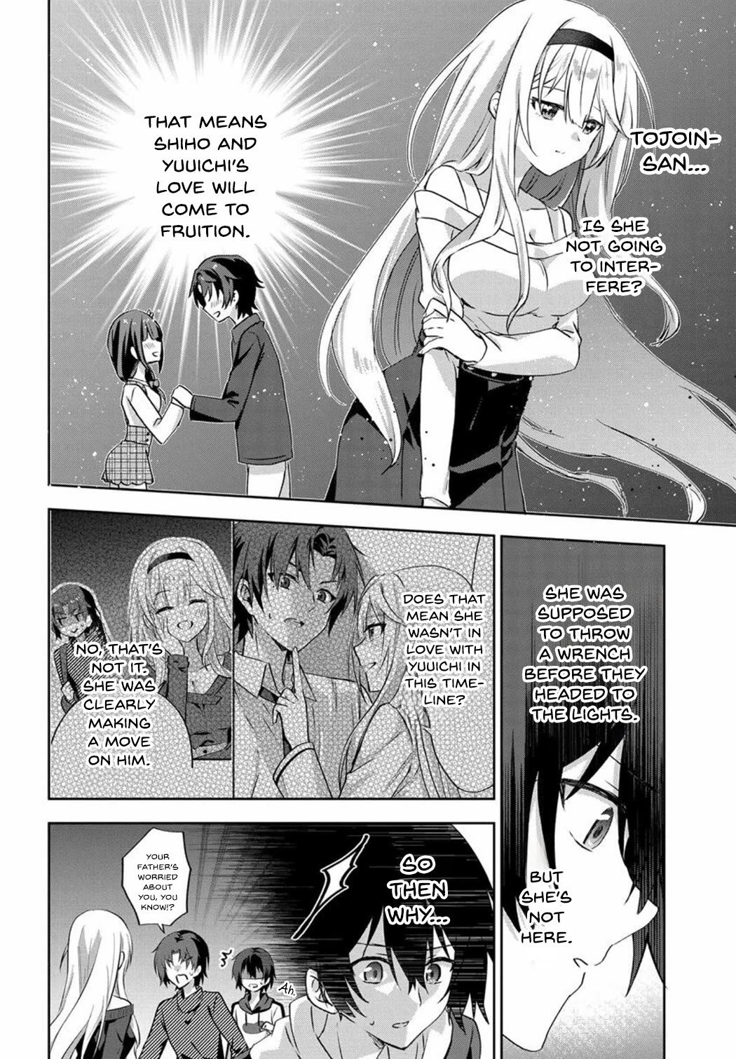 Since I’ve Entered the World of Romantic Comedy Manga, I’ll Do My Best to Make the Losing Heroine Happy Chapter 7.3 page 9 - Chapter 7.3