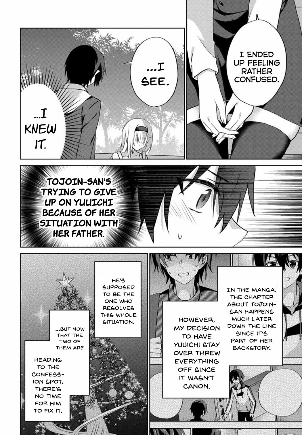 Since I’ve Entered the World of Romantic Comedy Manga, I’ll Do My Best to Make the Losing Heroine Happy Chapter 8 page 10 - Chapter 8