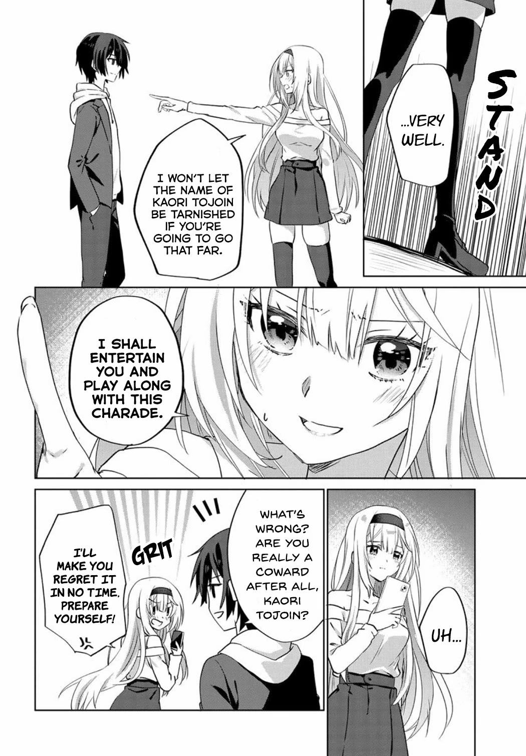 Since I’ve Entered the World of Romantic Comedy Manga, I’ll Do My Best to Make the Losing Heroine Happy Chapter 8 page 16 - Chapter 8