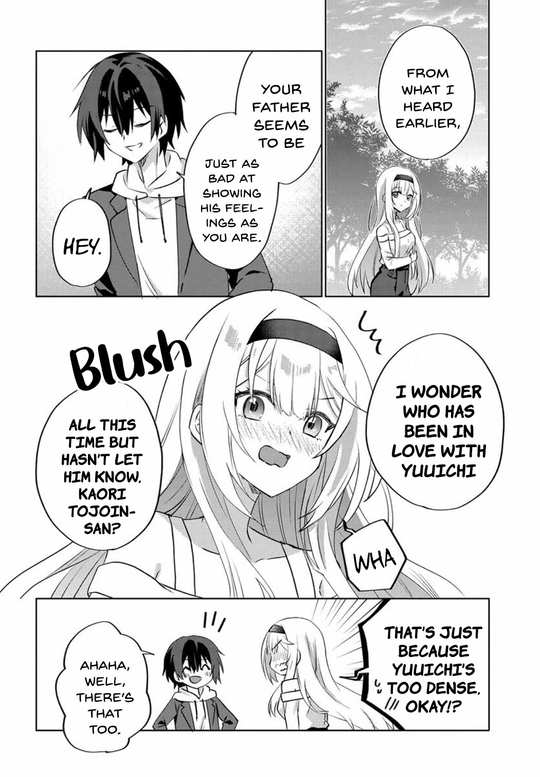 Since I’ve Entered the World of Romantic Comedy Manga, I’ll Do My Best to Make the Losing Heroine Happy Chapter 8 page 24 - Chapter 8