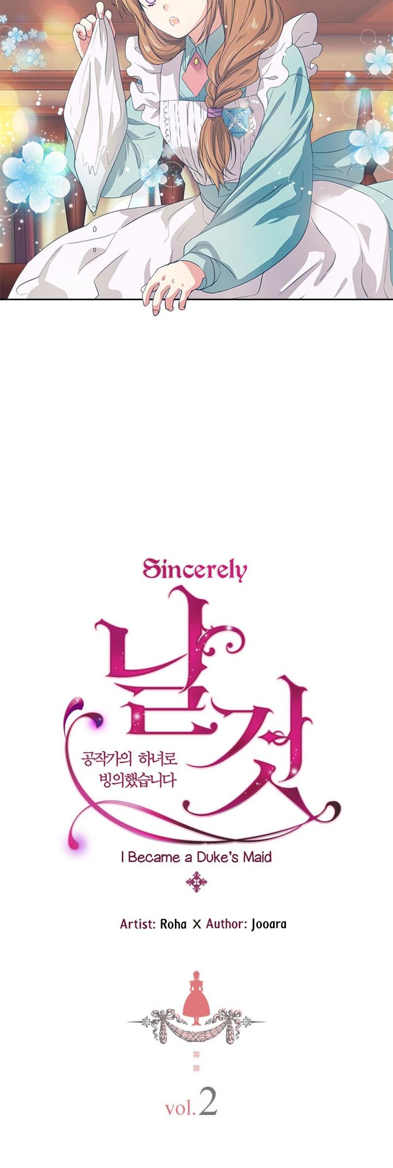 Sincerely: I Became a Duke's Maid Chapter 2 page 4 - Chapter 2