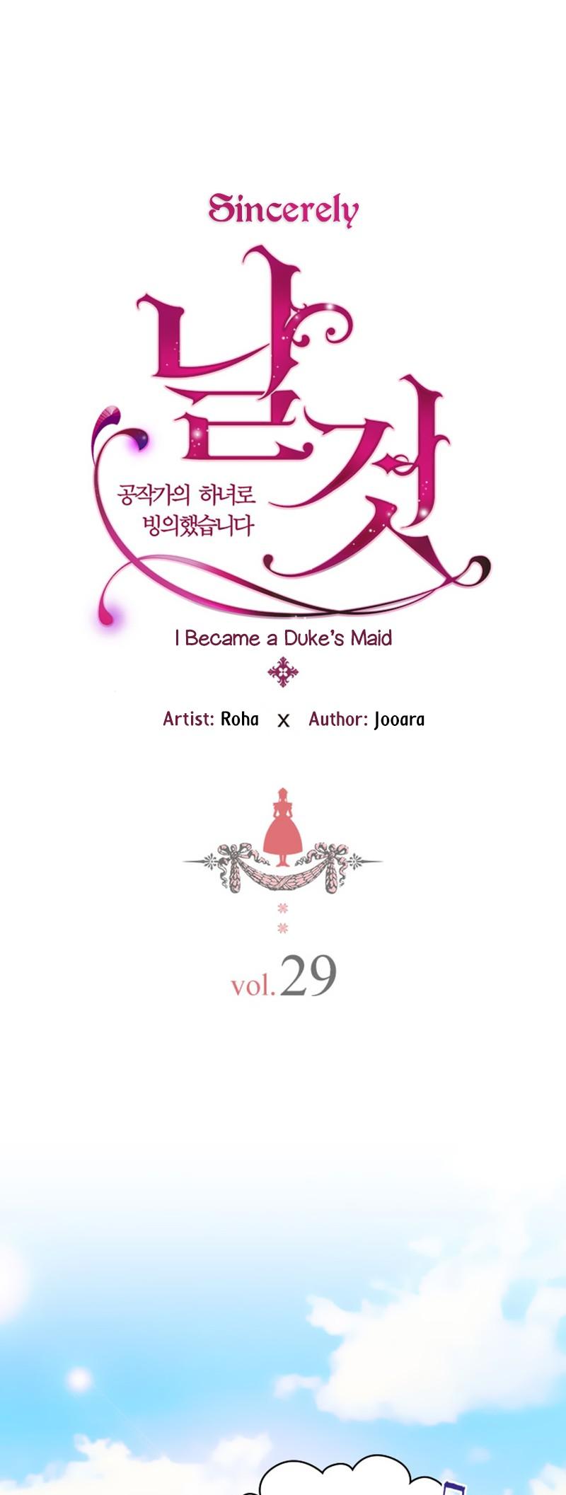 Sincerely: I Became a Duke's Maid Chapter 29 page 2 - Chapter 29