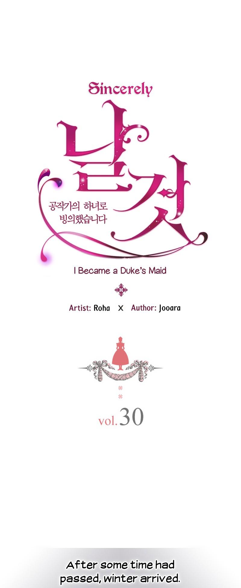 Sincerely: I Became a Duke's Maid Chapter 30 page 2 - Chapter 30
