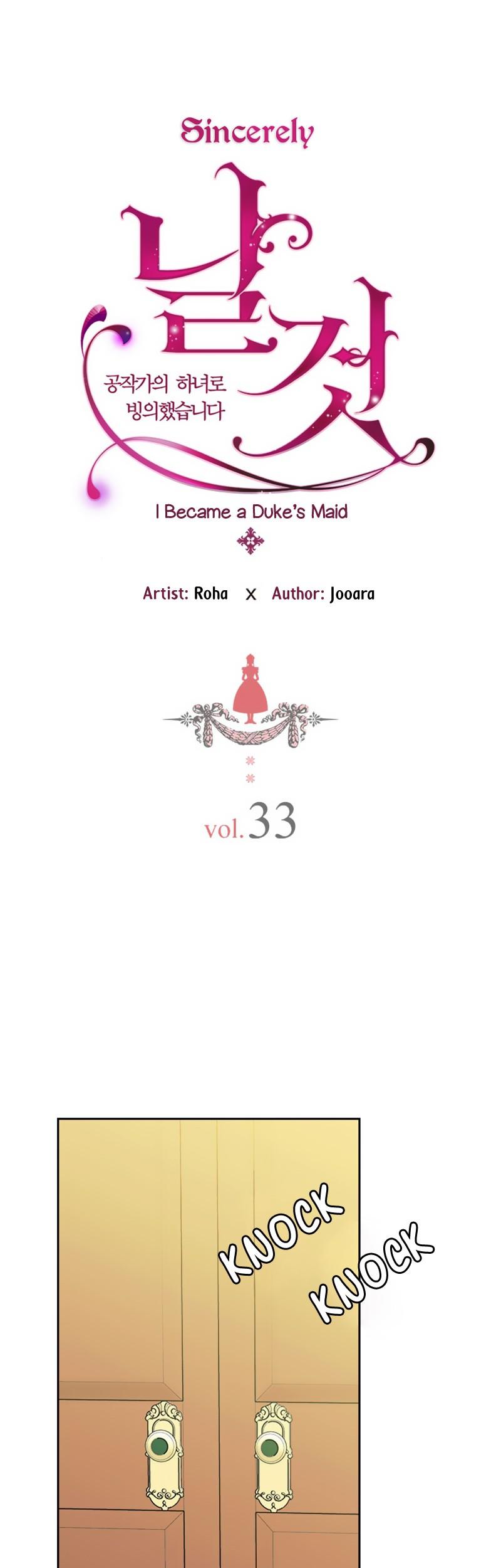 Sincerely: I Became a Duke's Maid Chapter 33 page 2 - Chapter 33