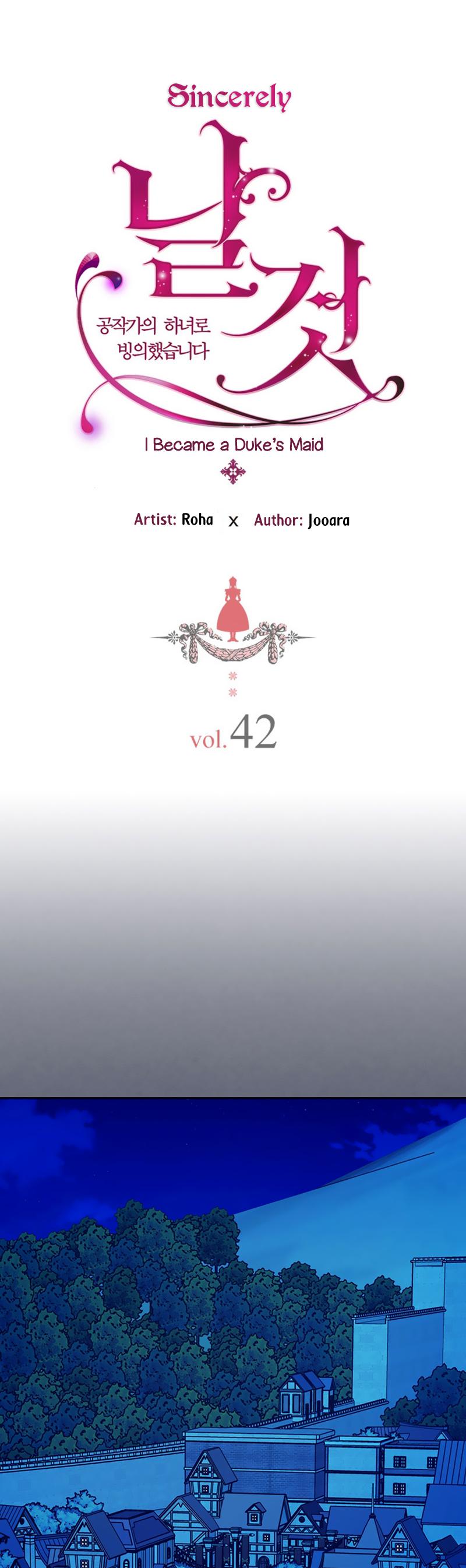 Sincerely: I Became a Duke's Maid Chapter 42 page 2 - Chapter 42