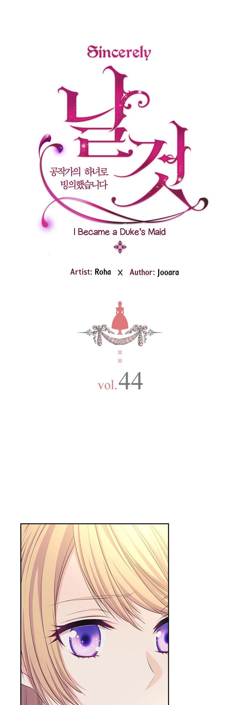 Sincerely: I Became a Duke's Maid Chapter 44 page 2 - Chapter 44