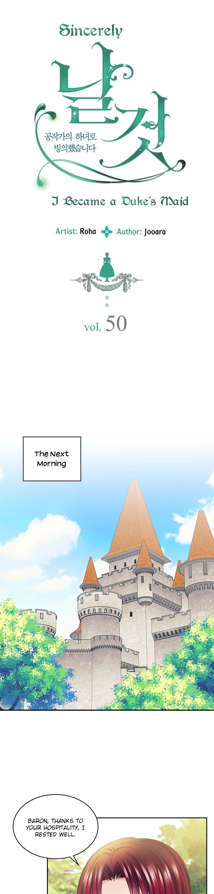 Sincerely: I Became a Duke's Maid Chapter 50 page 2 - Chapter 50