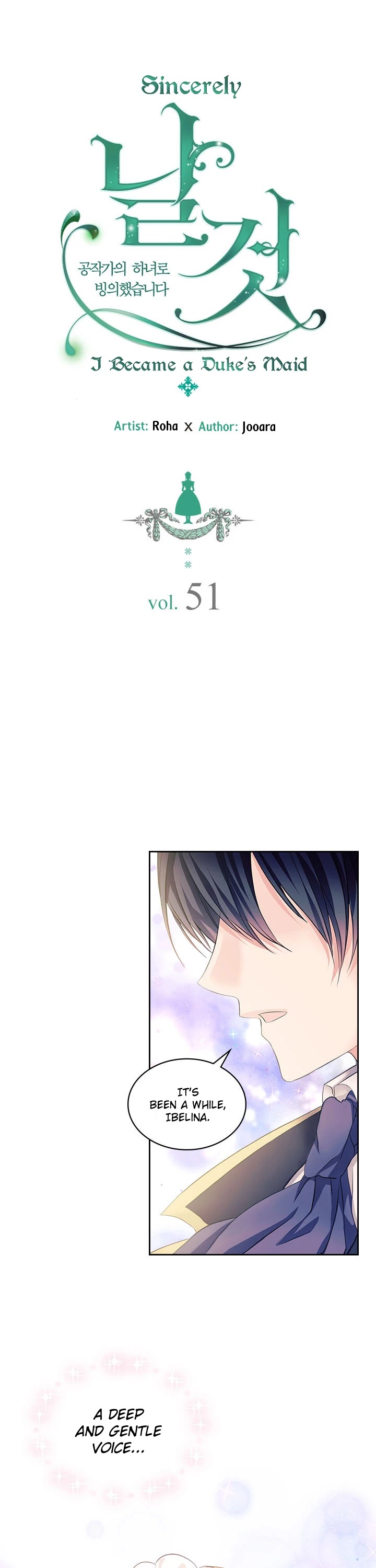 Sincerely: I Became a Duke's Maid Chapter 51 page 2 - Chapter 51