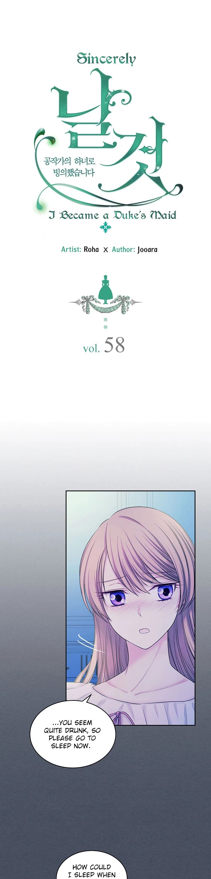 Sincerely: I Became a Duke's Maid Chapter 58 page 2 - Chapter 58