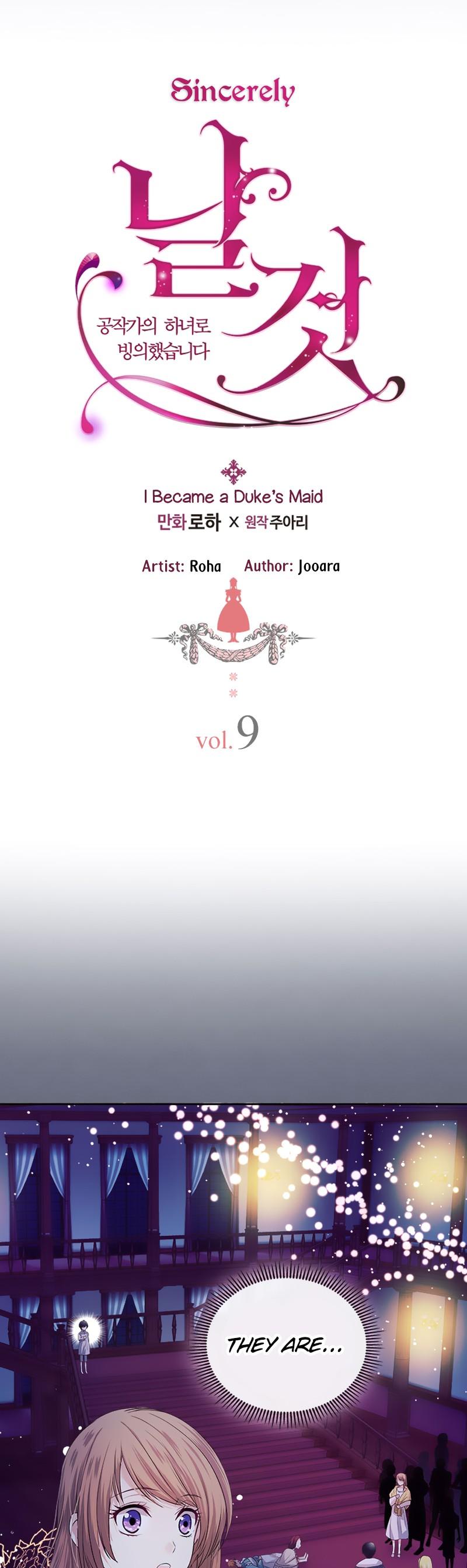 Sincerely: I Became a Duke's Maid Chapter 9 page 4 - Chapter 9