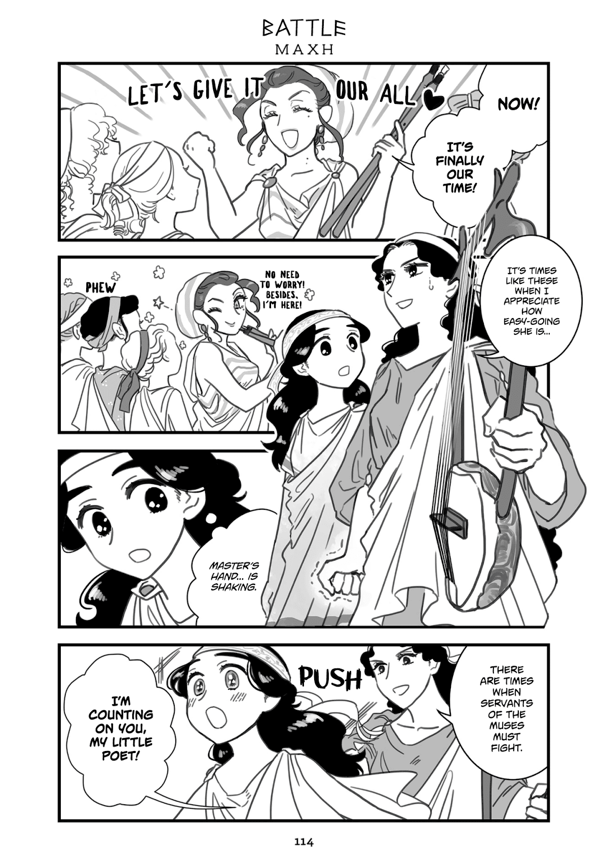 Sing, Erinna! Chapter 100 page 1 - Chapter 100: Battle