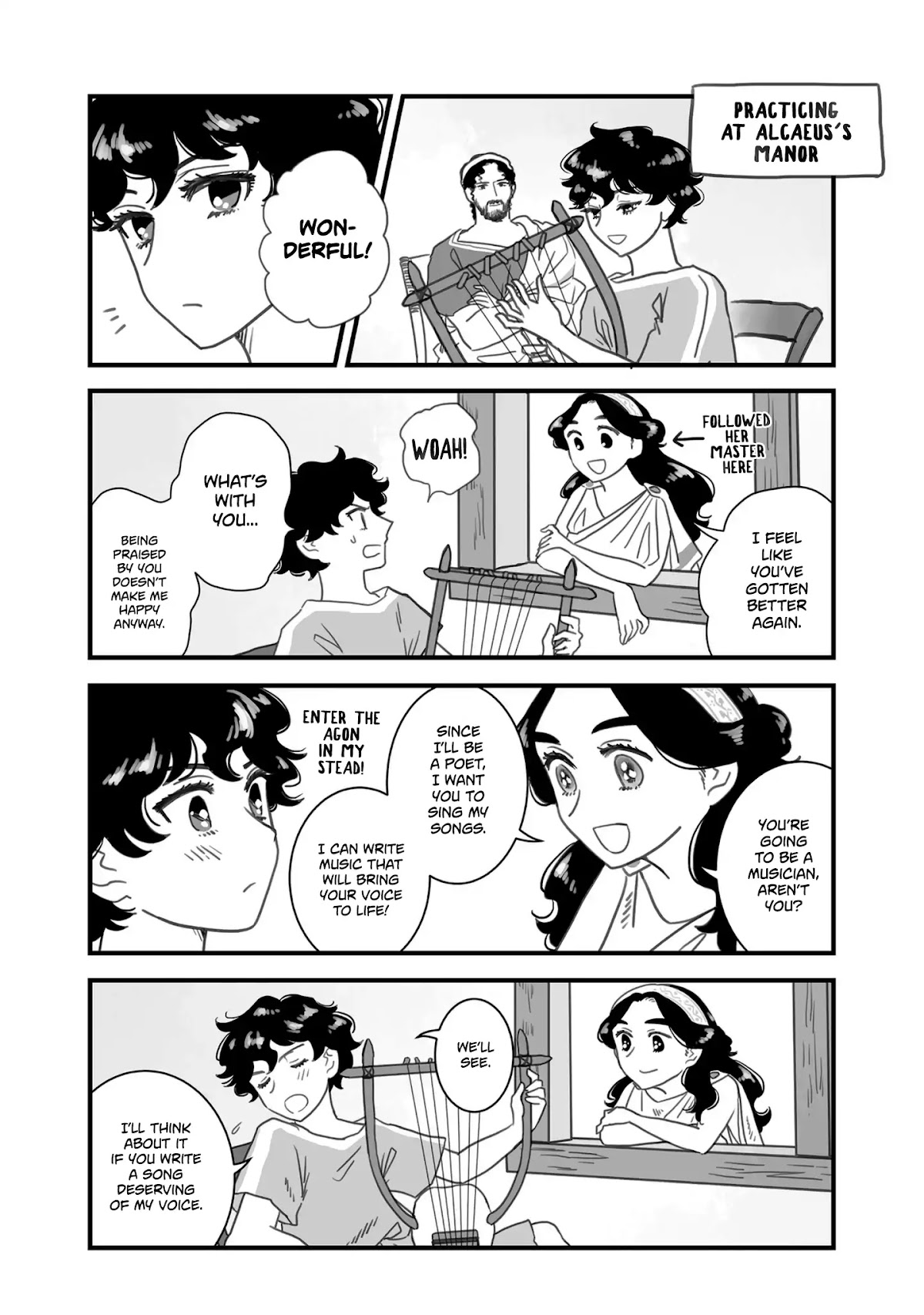Sing, Erinna! Chapter 116.5 page 12 - Chapter 116.5: Volume Extras