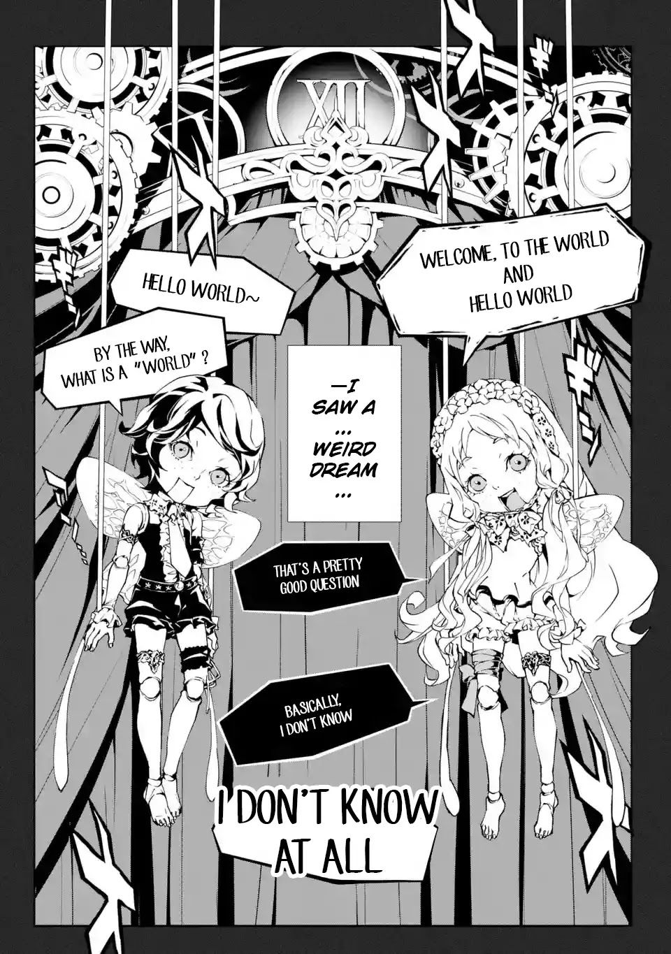 SINoALICE Chapter 1 page 4 - Chapter 1: Dream of Restriction