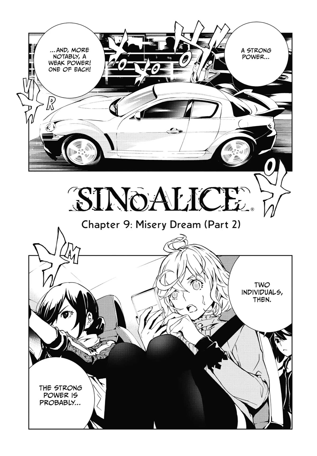 SINoALICE Chapter 9 page 1 - Chapter 9