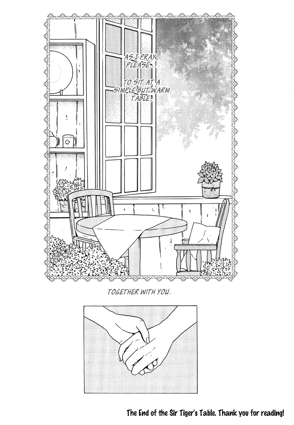 Sir Tiger's Table Chapter 24 page 35 - Chapter 24 [END]