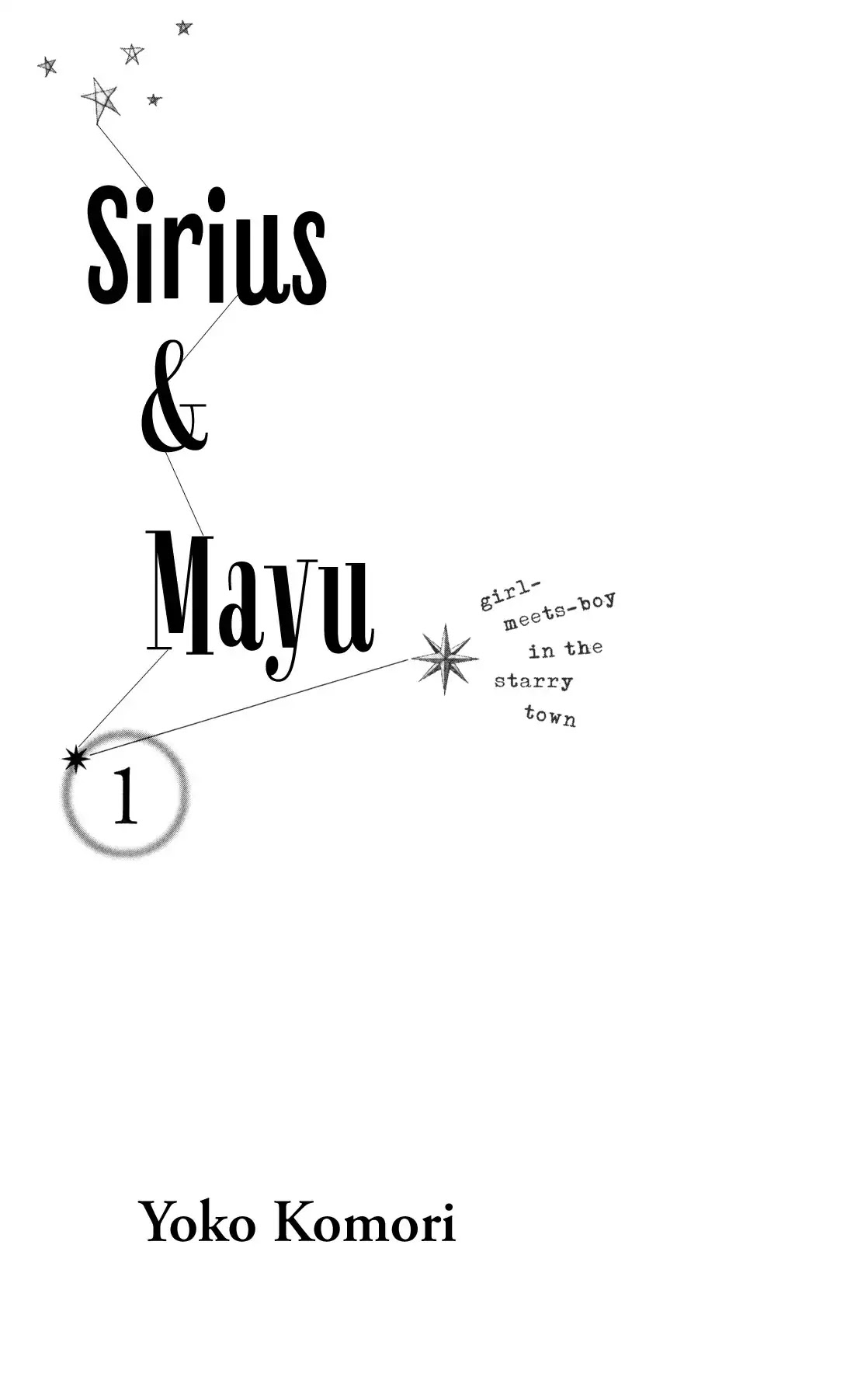 Sirius & Mayu Chapter 1 page 3 - Chapter 1: Tiny Gravity