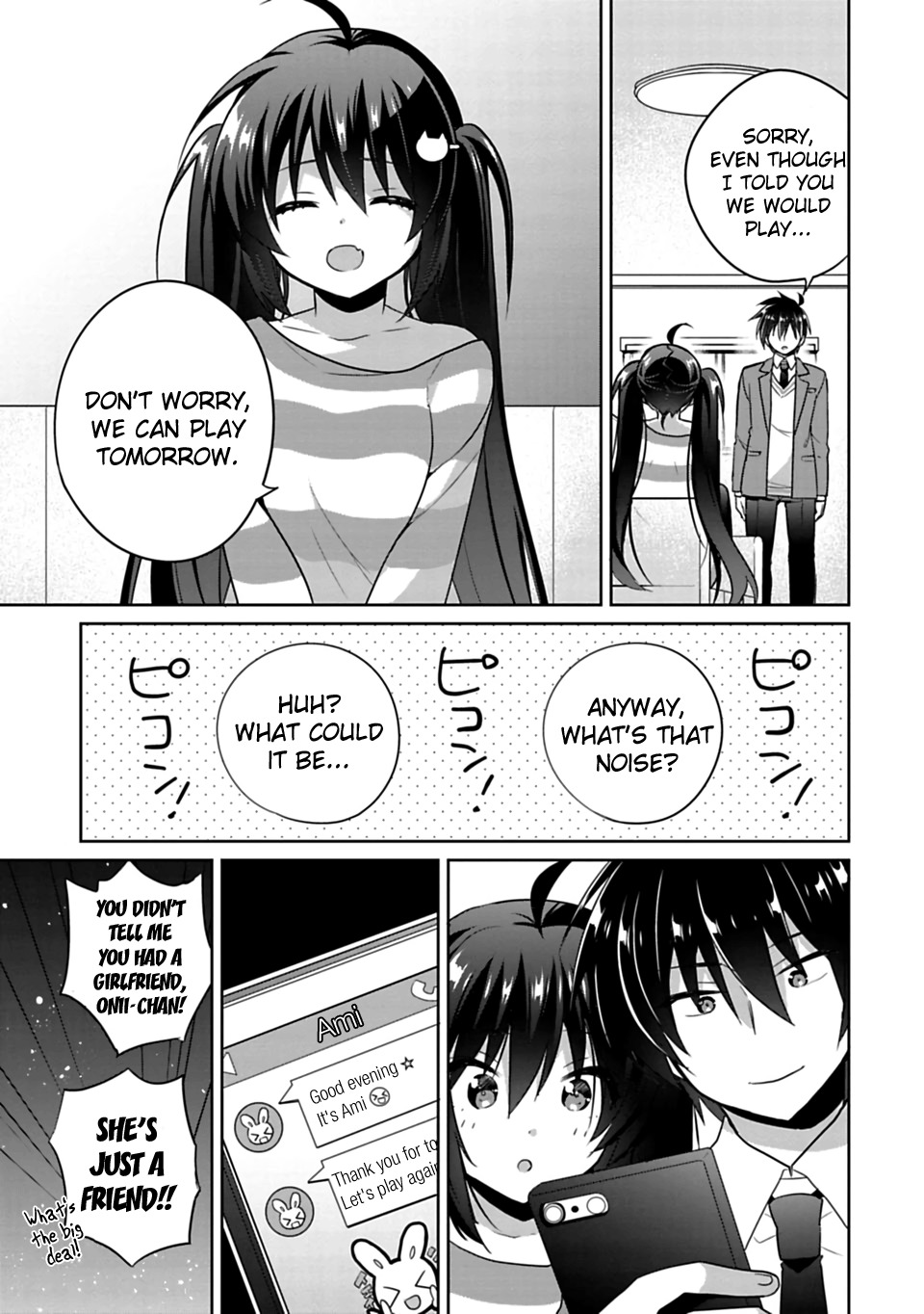 Siscon Ani to Brocon Imouto ga Shoujiki ni Nattara Chapter 1 page 22 - Chapter 1: If My Little Sister Became My Girlfriend