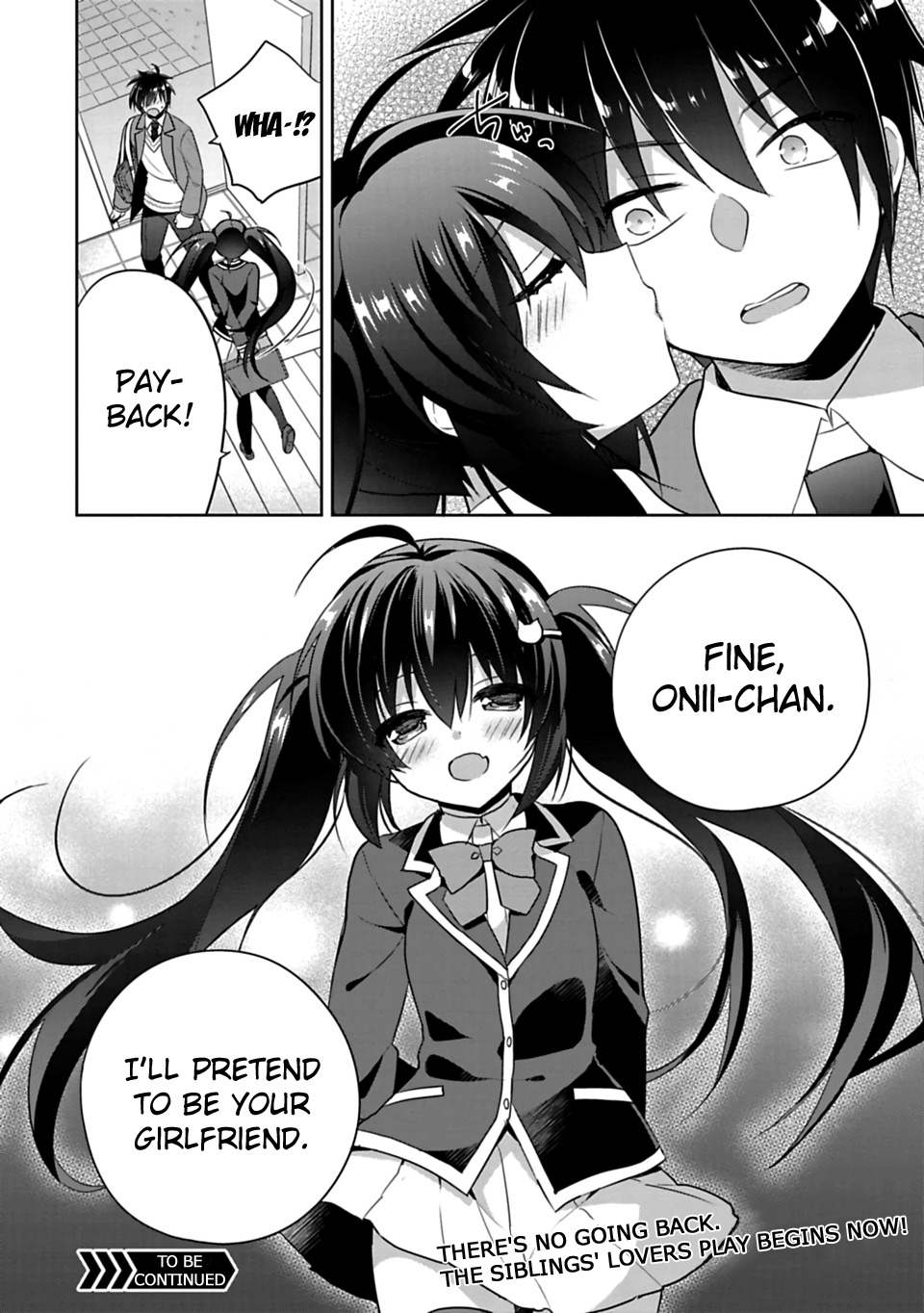 Siscon Ani to Brocon Imouto ga Shoujiki ni Nattara Chapter 1 page 38 - Chapter 1: If My Little Sister Became My Girlfriend
