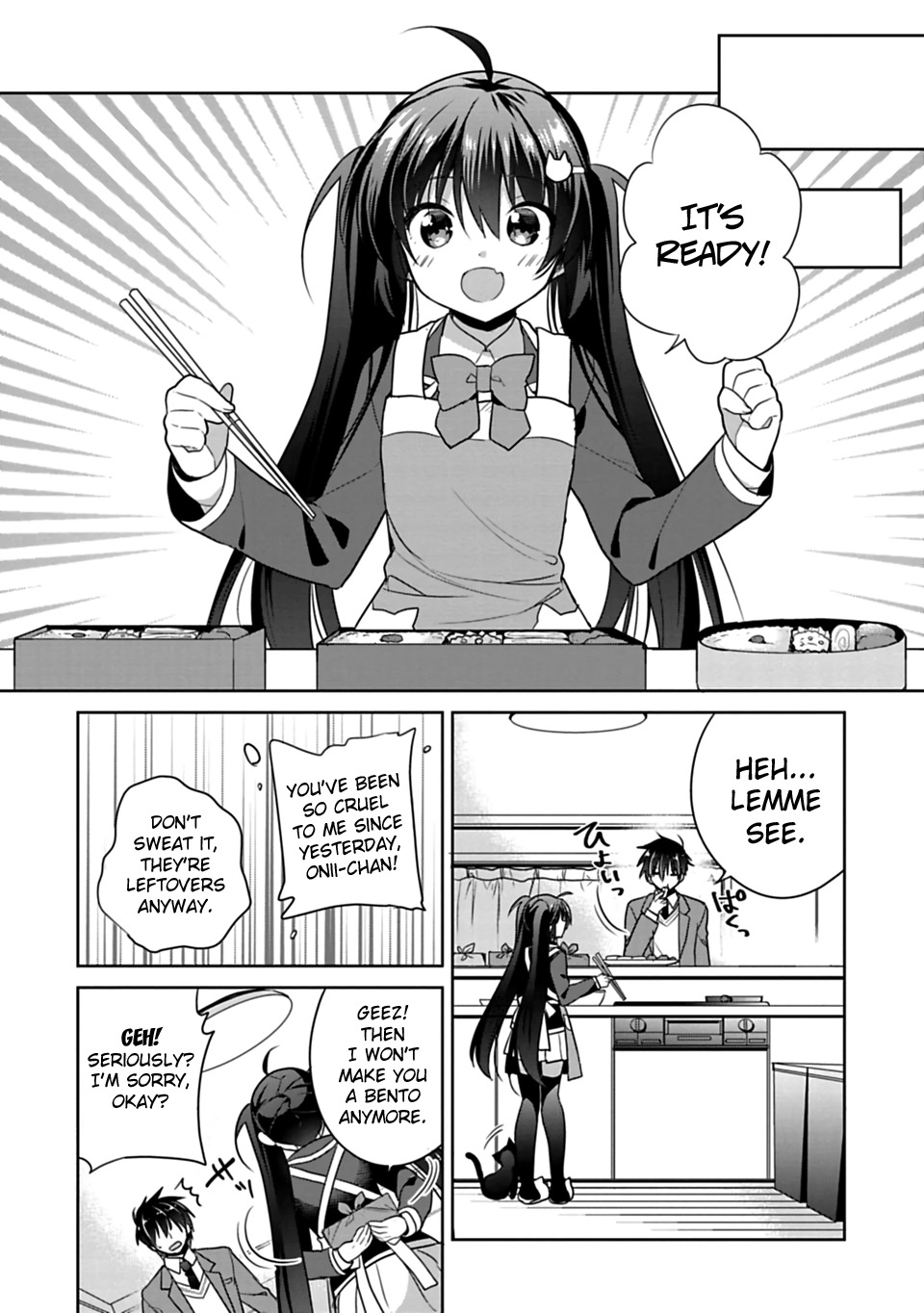 Siscon Ani to Brocon Imouto ga Shoujiki ni Nattara Chapter 1 page 9 - Chapter 1: If My Little Sister Became My Girlfriend
