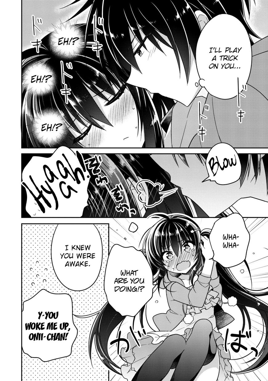 Siscon Ani to Brocon Imouto ga Shoujiki ni Nattara Chapter 10.2 page 3 - Chapter 10.2: When I Want to Play a Prank on Your Sleeping Face