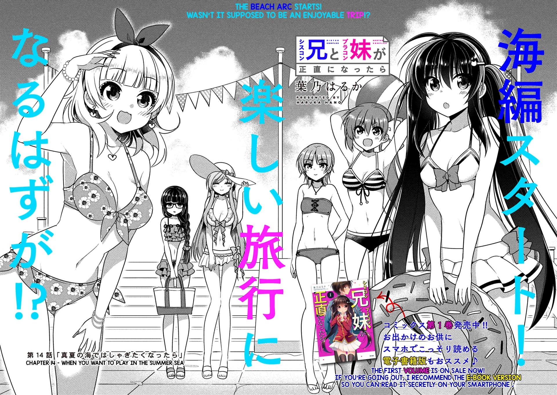 Siscon Ani to Brocon Imouto ga Shoujiki ni Nattara Chapter 14 page 2 - Chapter 14: When You Want to Play in the Summer Sea